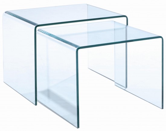 Lumeno Nesting Glass tables