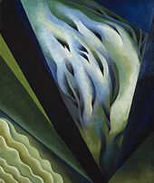 Georgia O’Keefe: Blue and Green Music, 1921
