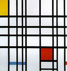 Piet Mondrian: Composition with Yellow, Blue, and Red, 1937–42