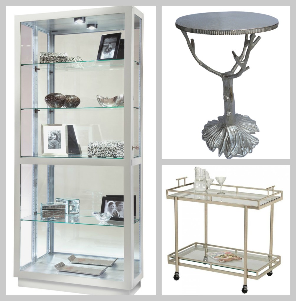 Metallic furniture options available at Stoney Creek Furniture