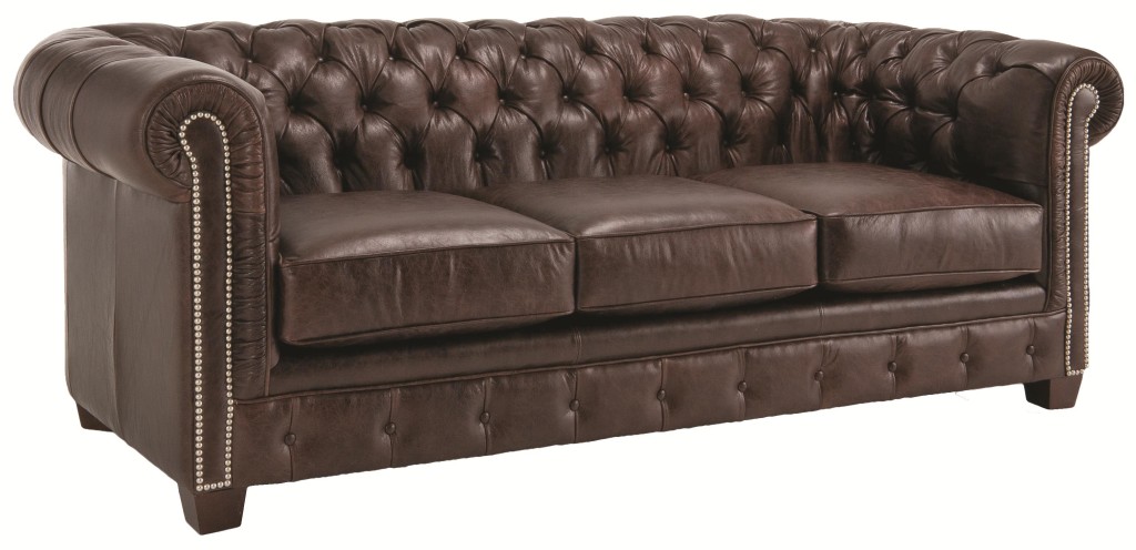 Tufted Leather Sofa