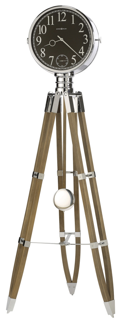 Tripod Floor Clock