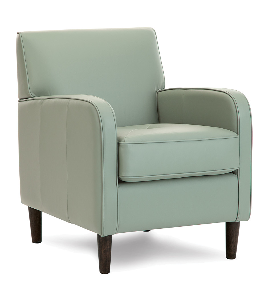 Klara Leather Accent Chair