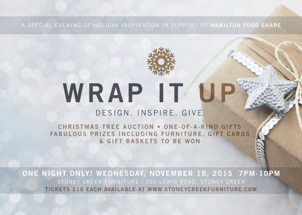 Wrap it Up at Stoney Creek Furniture