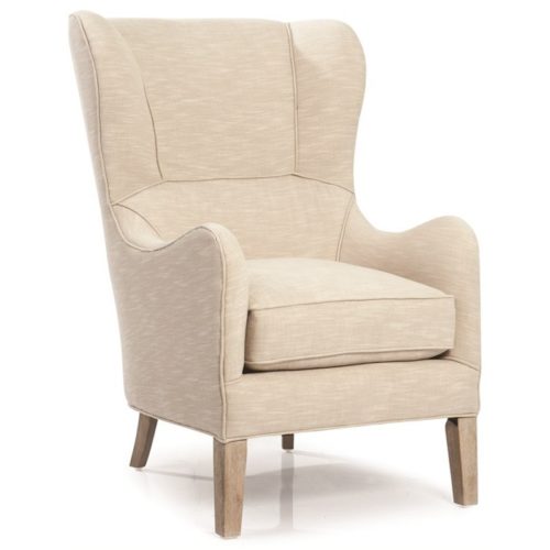 Gia Transitional Wing Accent Chair