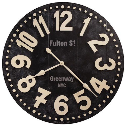 Home Accent - Fulton Street Wall Clock