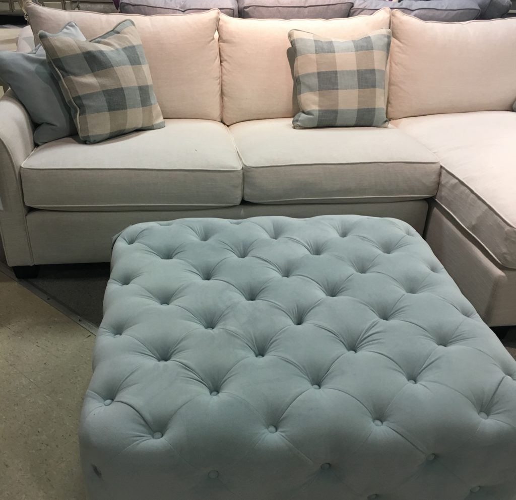 Ottoman available at Stoney Creek Furniture.